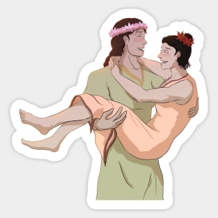 Kyoshi and Rangi Sticker